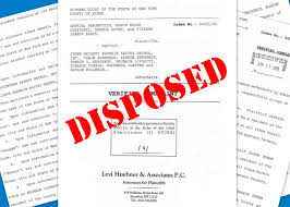 Case Disposed meaning Divorce